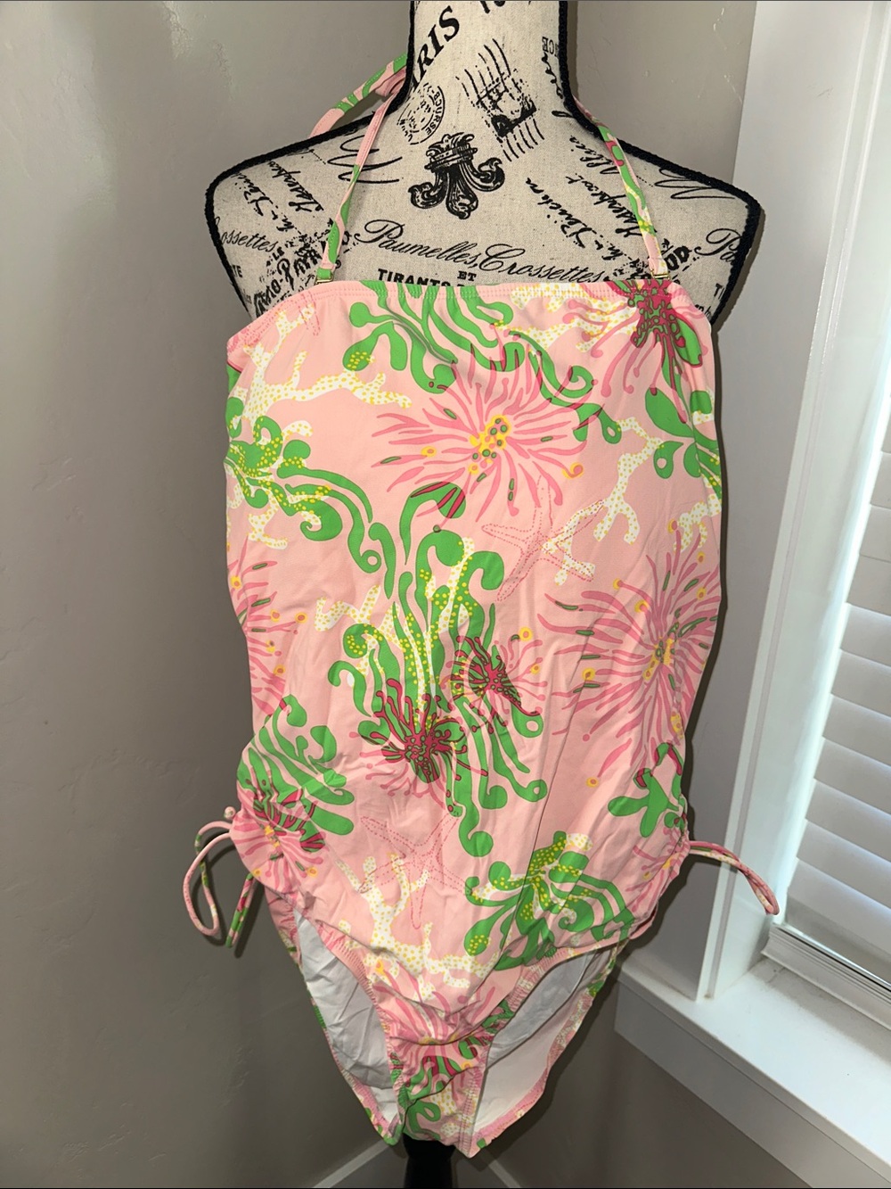 Lilly Pulitzer Halter One-Piece Swimsuit